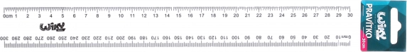 Transparent 30 cm Ruler