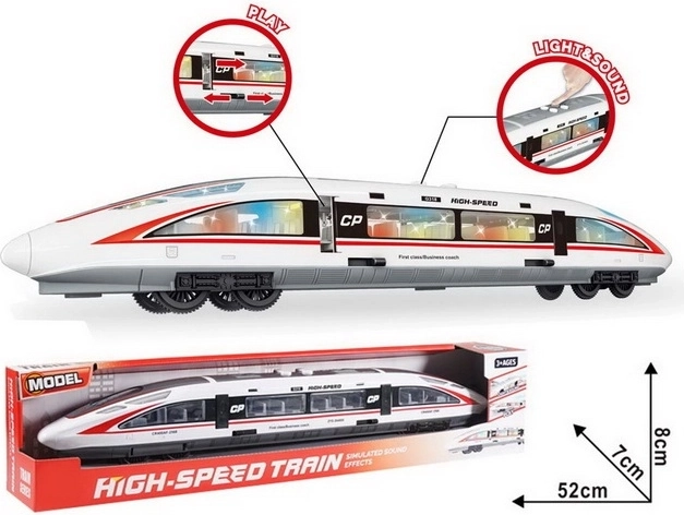 Hi-SPEED Children's Train with Lights and Sounds