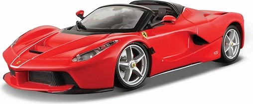 Модел на автомобил Bburago 1:24 LaFerrari Aperta червена