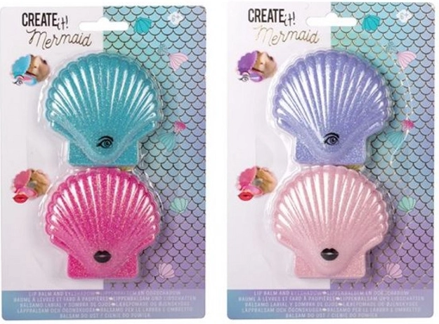 Create It! Sea Shell – Kids’ Mermaid Makeup Set