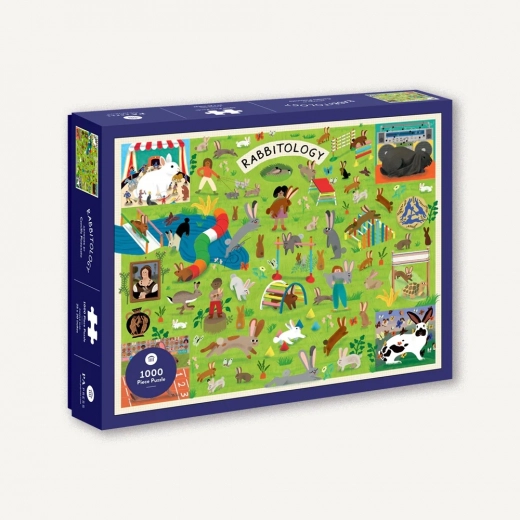 Puzzle Rabbitology 1000 Pieces by Chronicle Books
