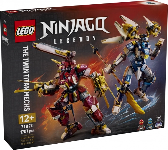LEGO NINJAGO Legends Близнаци титанични мехове