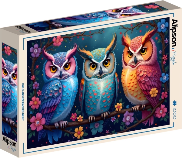 Alipson Puzzle Owls and a Magical Night (1000 Pieces)