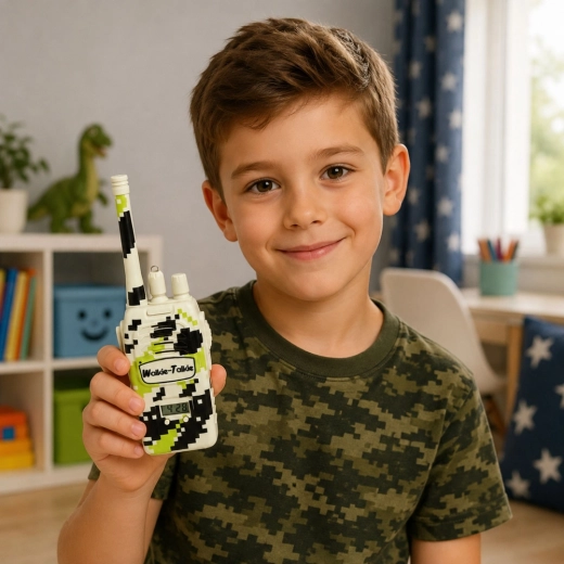 Military camouflage design and comfortable grip