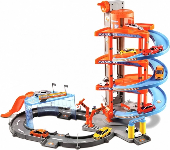 Функционален асансьор и многоетажно паркиране