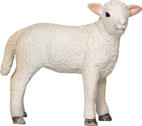Cute standing lamb figurine