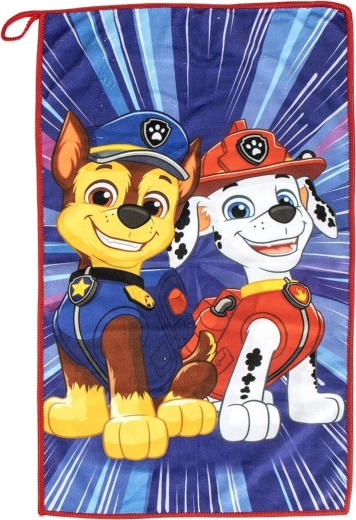 Textile towel with favorite heroes