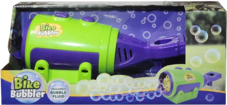 bubble machine with colorful design