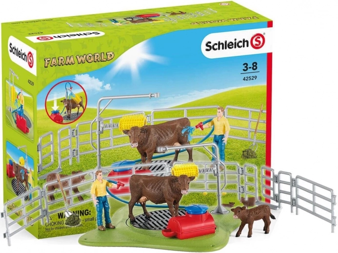 Станция за измиване на крави SCHLEICH Farm World