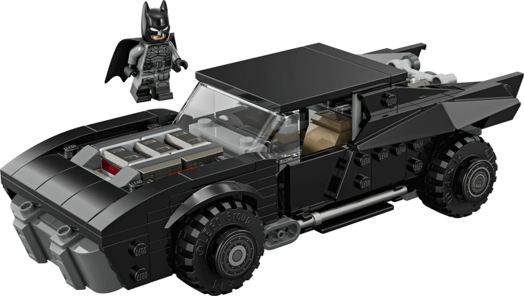 Iconic Batmobile from The Batman movie