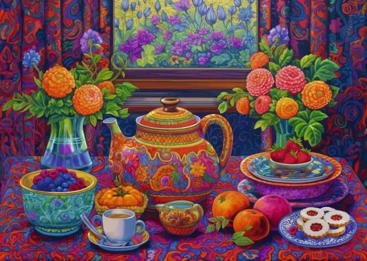 Пъзел Ravensburger „Време за чай“ XXL 300 части