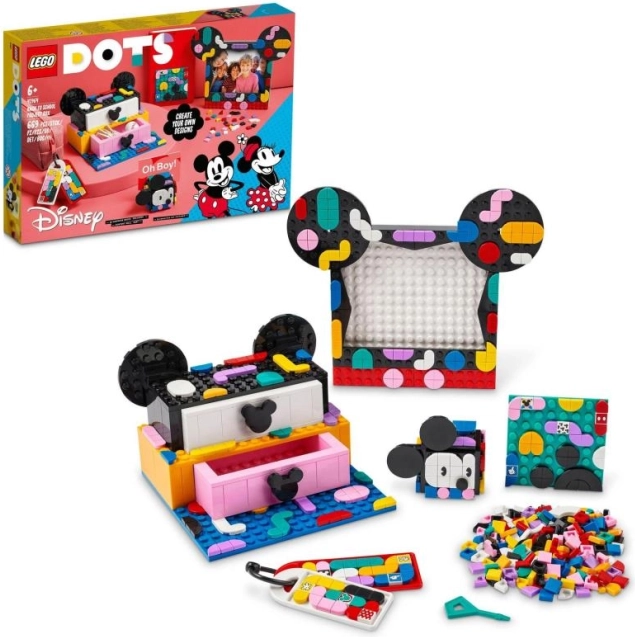 LEGO® DOTS 41964 Училищна кутия Мики Маус и Мини Маус