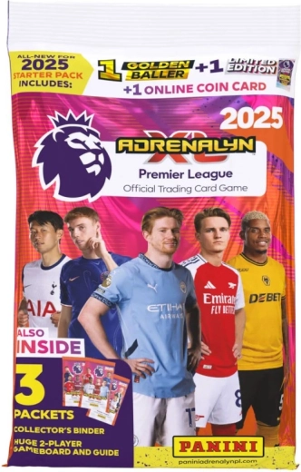 Panini Premier League 2025 Adrenalyn XL стартов комплект