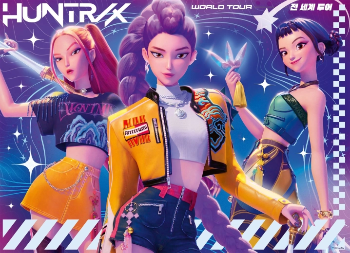 Ravensburger K-Pop: Demon Hunters Puzzle 4 × 100 Pieces