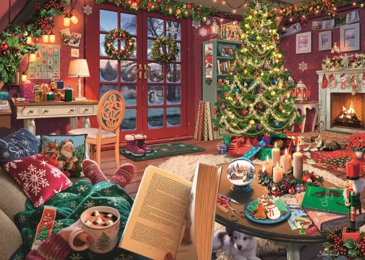 Ravensburger puzzle Cozy Christmas Moments 500 pieces