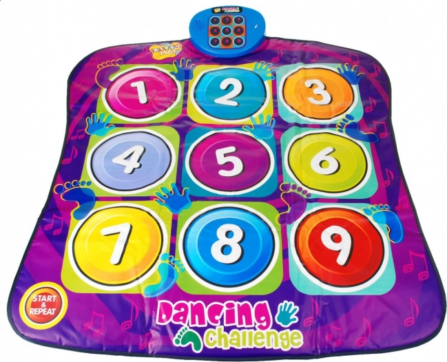 Musical Dance Mat Dancing Challenge for kids 3+ with numbers and 5 levels