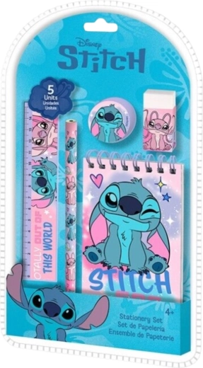 Disney Stitch school set - 5 pieces