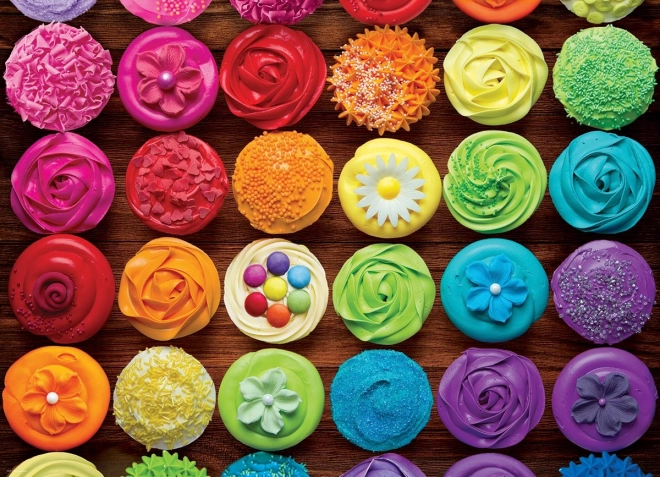 Cake Rainbow Puzzle 1000 Pieces EUROGRAPHICS
