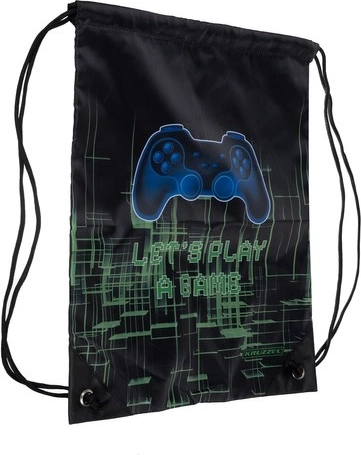 Drawstring bag for indoor shoes or PE included