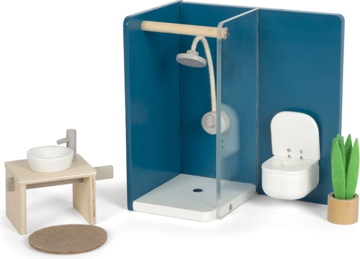 Realistic bathroom for dolls
