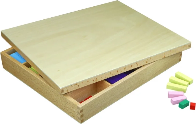 Practical storage in a wooden box