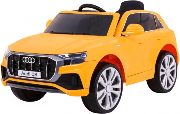 Electric ride-on car AUDI Q8 12V orange for kids