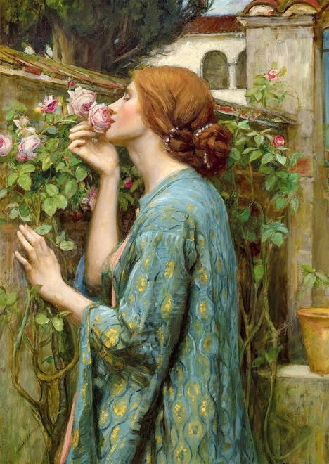 Пъзел ENJOY John William Waterhouse: Душата на розата, 1000 части
