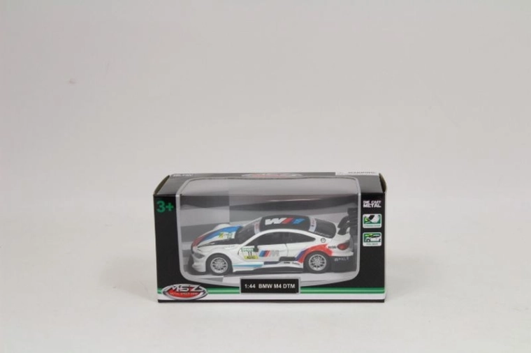 Модел на автомобил BMW M4 DTM 1:43 бял