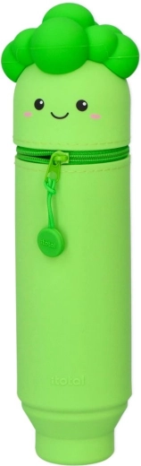 Silicone Pencil Case Tube Broccoli