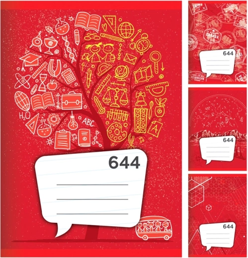 Notebook A6, ruled, 40 sheets