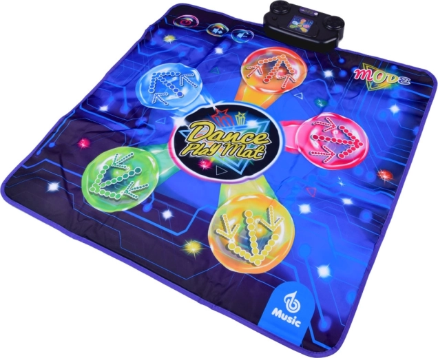 LED dance zones that draw kids into the game