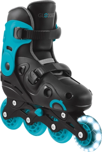 Light-up front LED wheel with no batteries