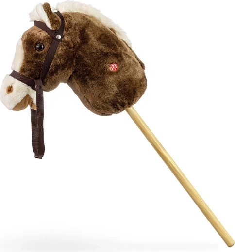 Milly Mally hobby stick horse dark brown - 1 piece