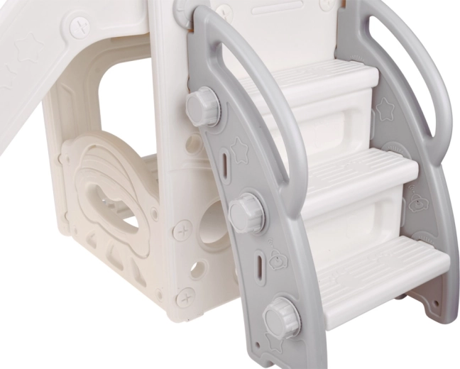 Ladder with steps and handrails for easy climbing