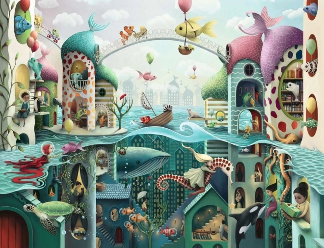 Ravensburger puzzle 2000 pieces – If Fish Could Walk