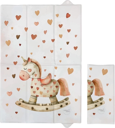 Ceba baby travel changing mat basic rocking horse 60 × 40 cm