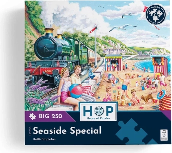 Magical seaside scene