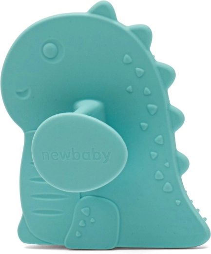 NEW BABY silicone baby bath brush blue