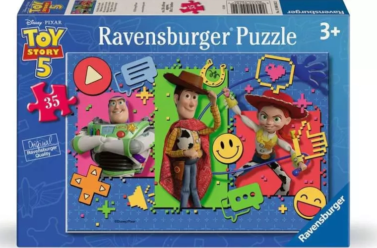 Пъзел Ravensburger Toy Story 5: История на играчките – 35 части