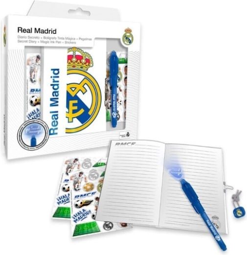 Дневник с магическа химикалка Real Madrid