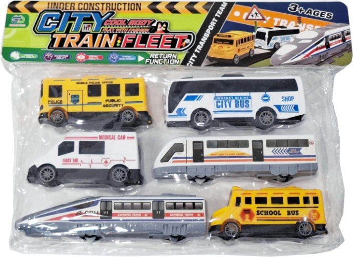 Vehicle Set – 6 pcs