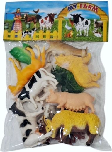 Farm animal figurine set