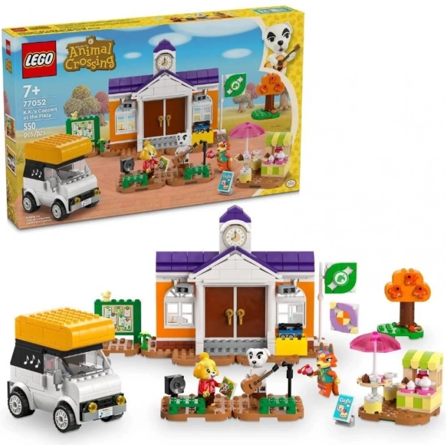 LEGO® Animal Crossing™ 77052 K.K. и концертът на площада
