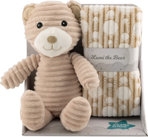 Freeon Free2Play плюшена играчка с одеяло Lumi The Bear