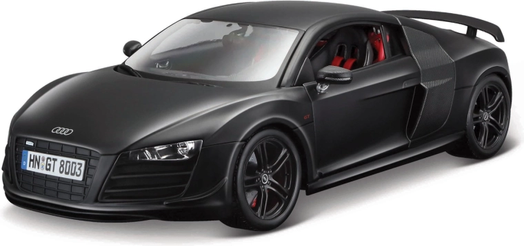 Maisto Audi R8 GT Matte Black 1:18