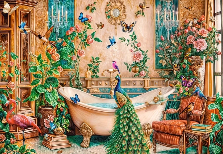 Castorland puzzle Fantastic Bathroom 1000 pieces