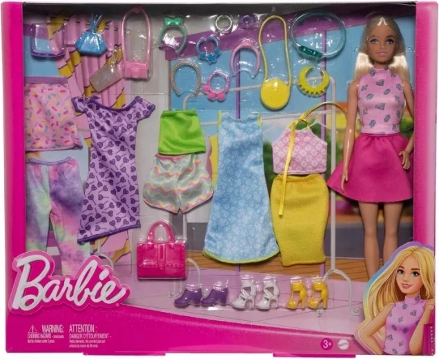 Кукла Barbie с модни тоалети и аксесоари – mix & match комплект