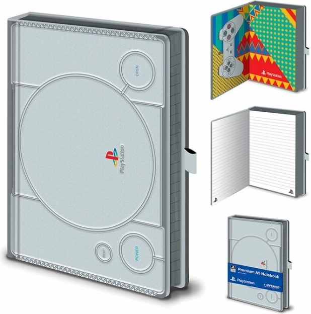Премиум тефтер с редове A5 PLAYSTATION PS1