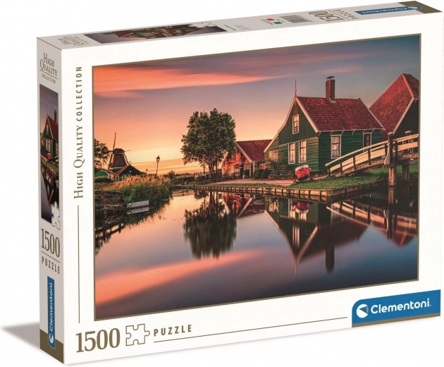 Пъзел 1500 части Zaanse Schans