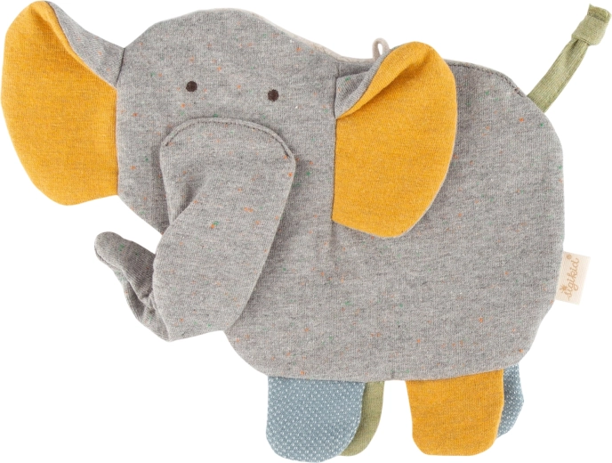 Sigikid soft comforter elephant with crinkle foil